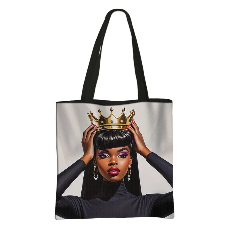 AfroChic bags afro-descendantes sac réutilisable