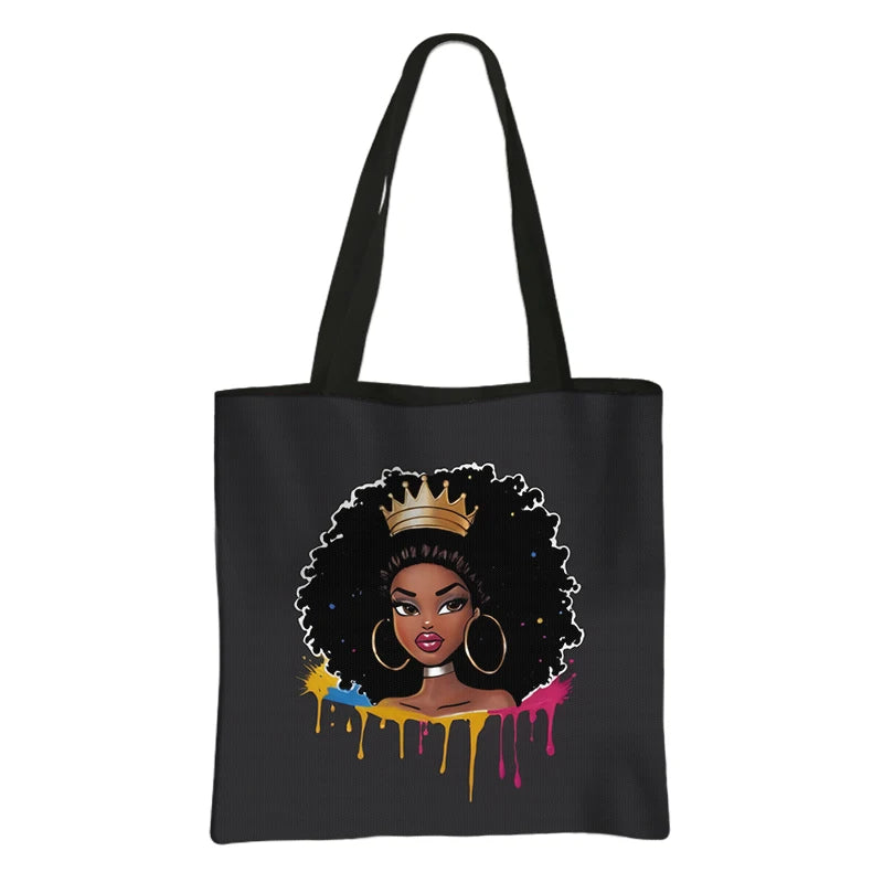 AfroChic bags afro-descendantes sac réutilisable