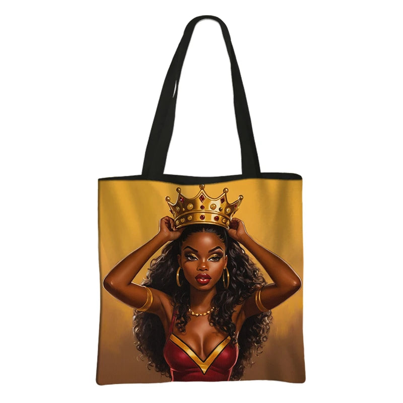 AfroChic bags afro-descendantes sac réutilisable